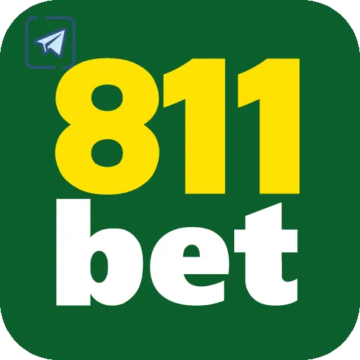 Imagem promovendo o canal oficial da 811bet no Telegram